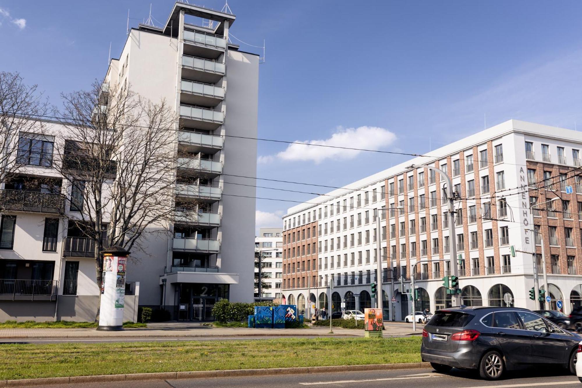 Pineapple Apartments Studio-Apartment Am Zwinger เดรสเดน ภายนอก รูปภาพ